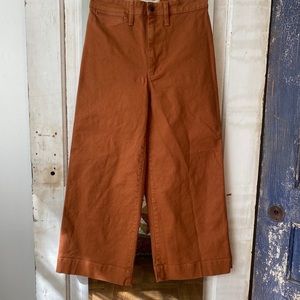 Madewell Emmett Wide-Leg Crop Pants